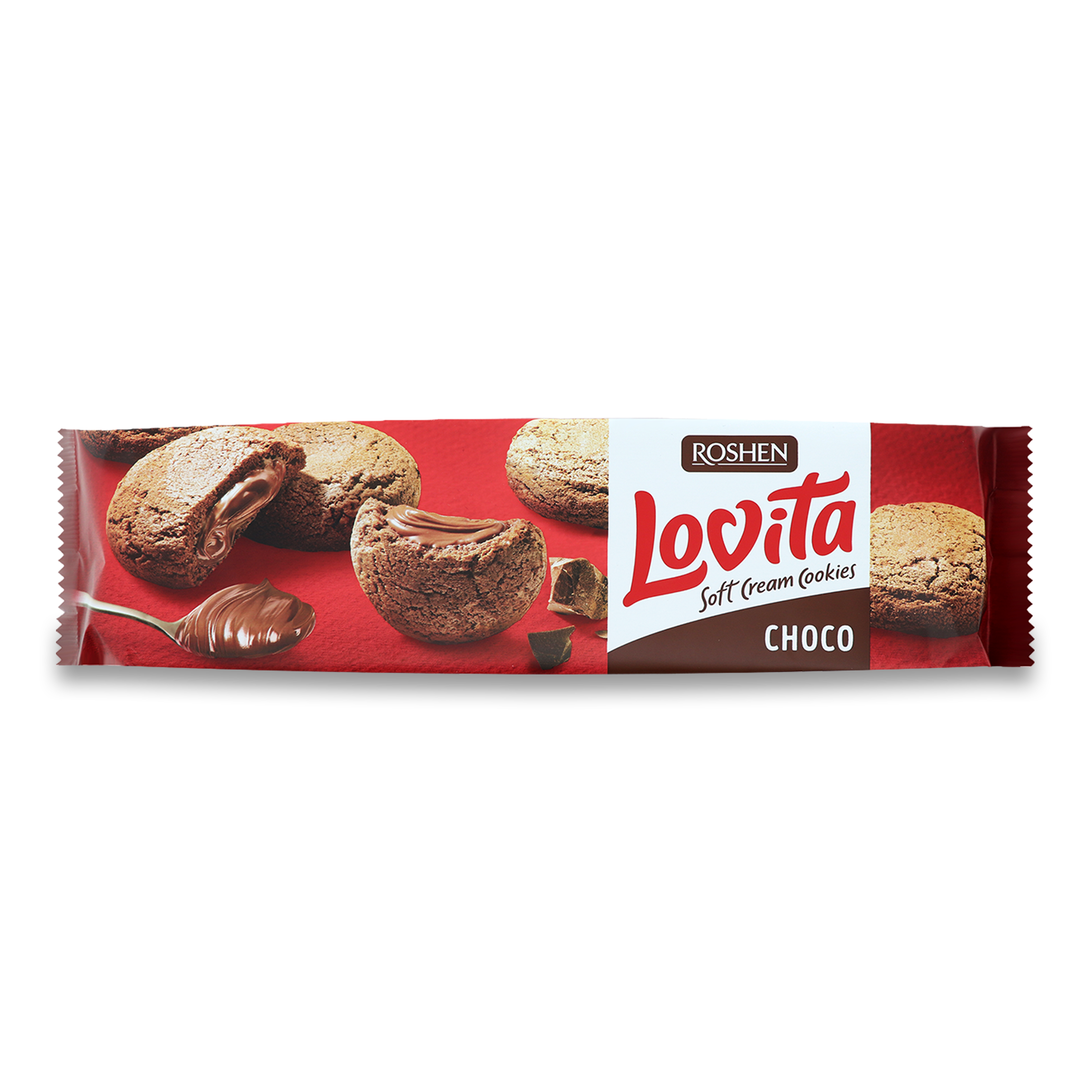 Печиво Roshen Lovita Soft Cream з какао 127г