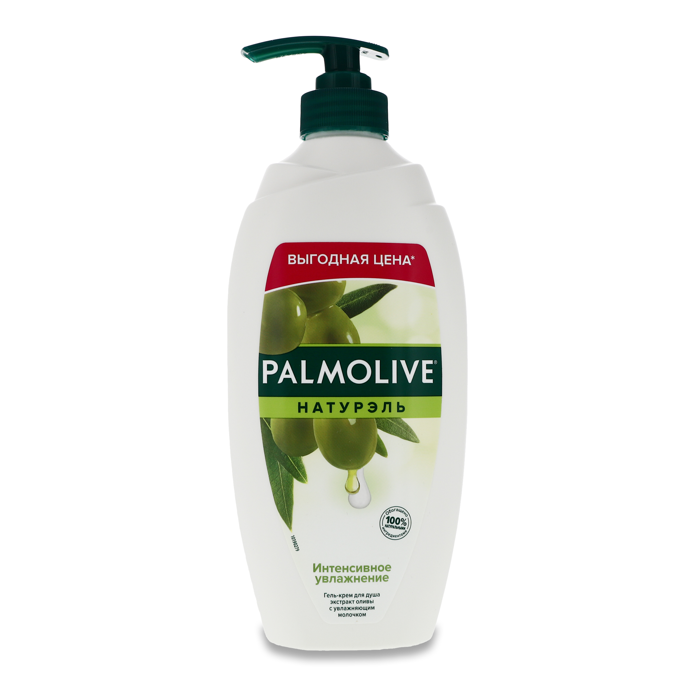 Гель-крем для душа Palmolive Натурель Інтенсивне зволоження Олива і зволожуючу молочко 750мл