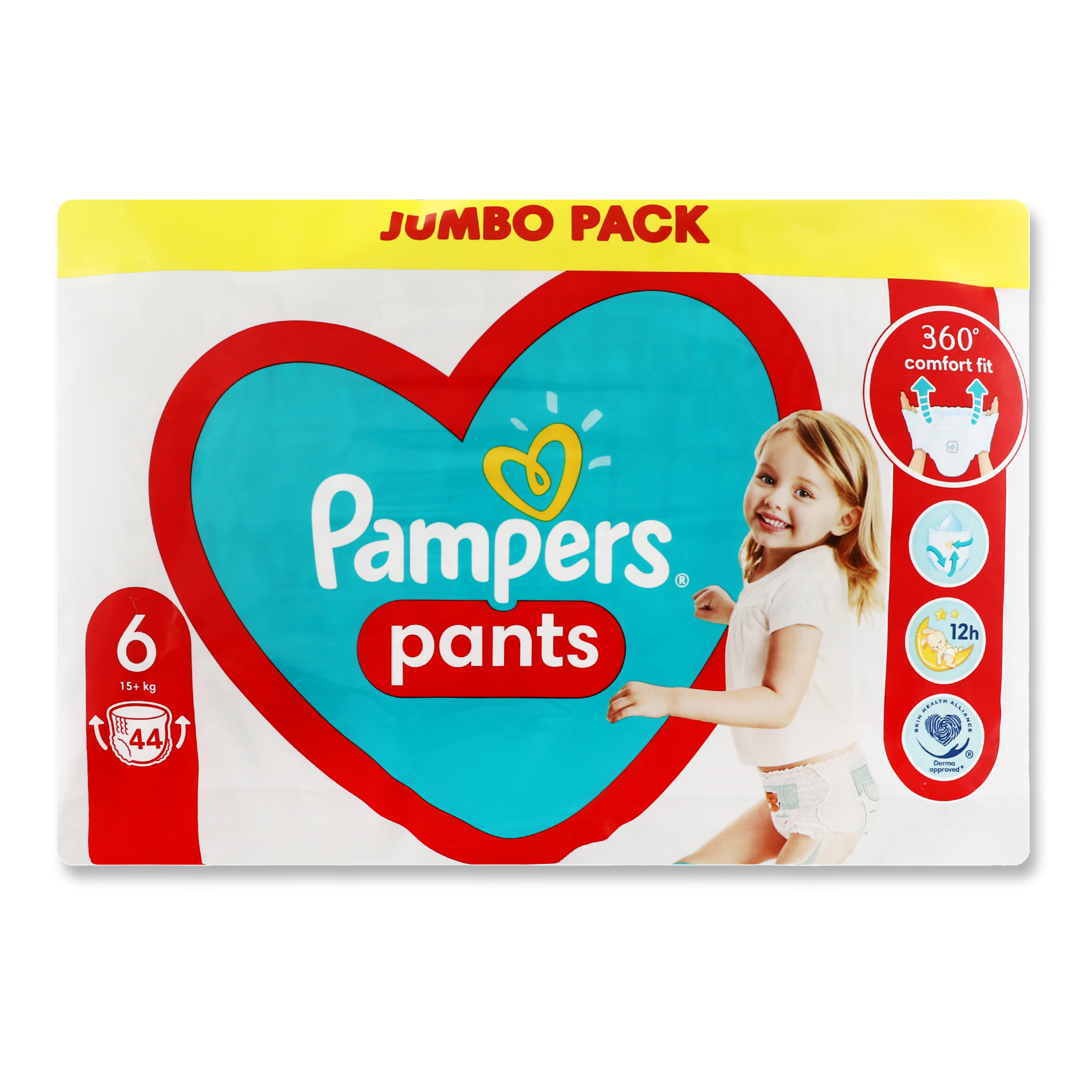 Підгузки-трусики Pampers Pants розмір 6 Extra Large 15+кг 44шт 2