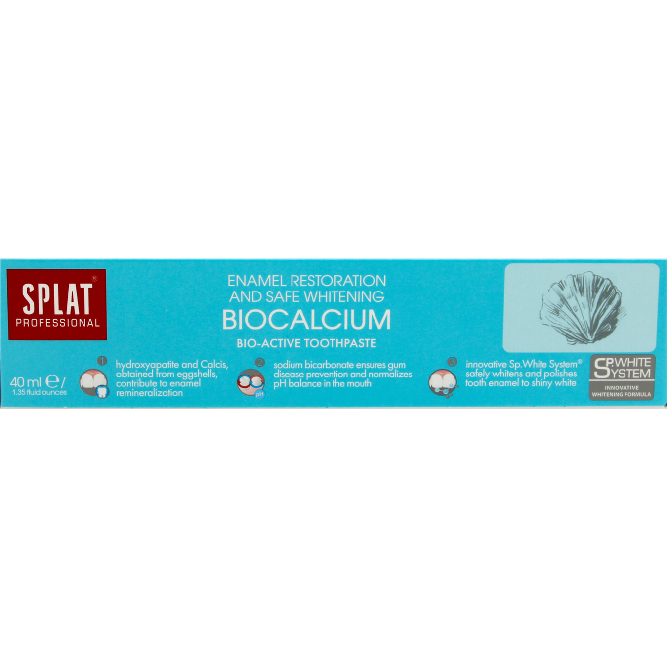 Зубна паста Splat Professional Біокальцій 40мл 2