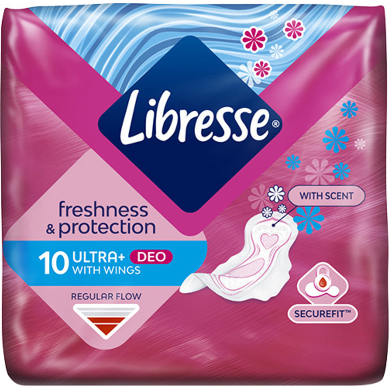 Прокладки Libresse Ultra Normal Soft Deo 10шт