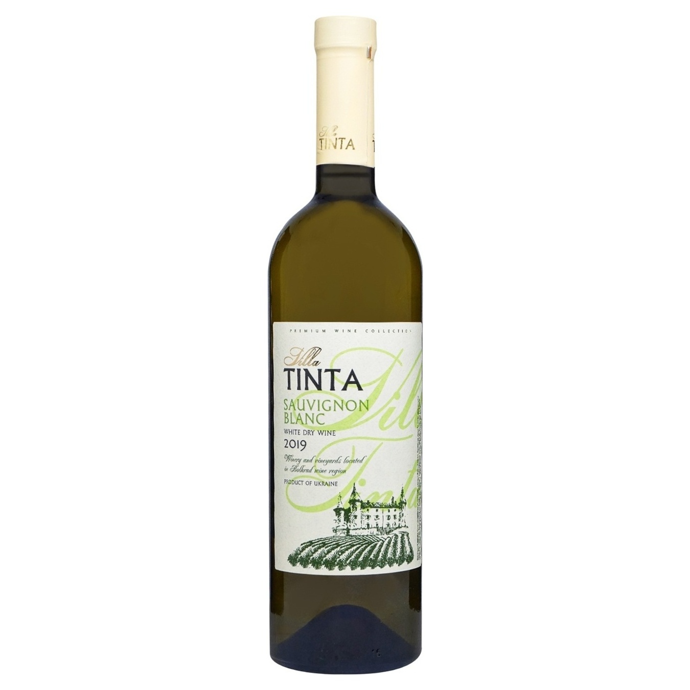 Вино Villa Tinta Совіньон Блан біле сухе 11-12% 0,75л
