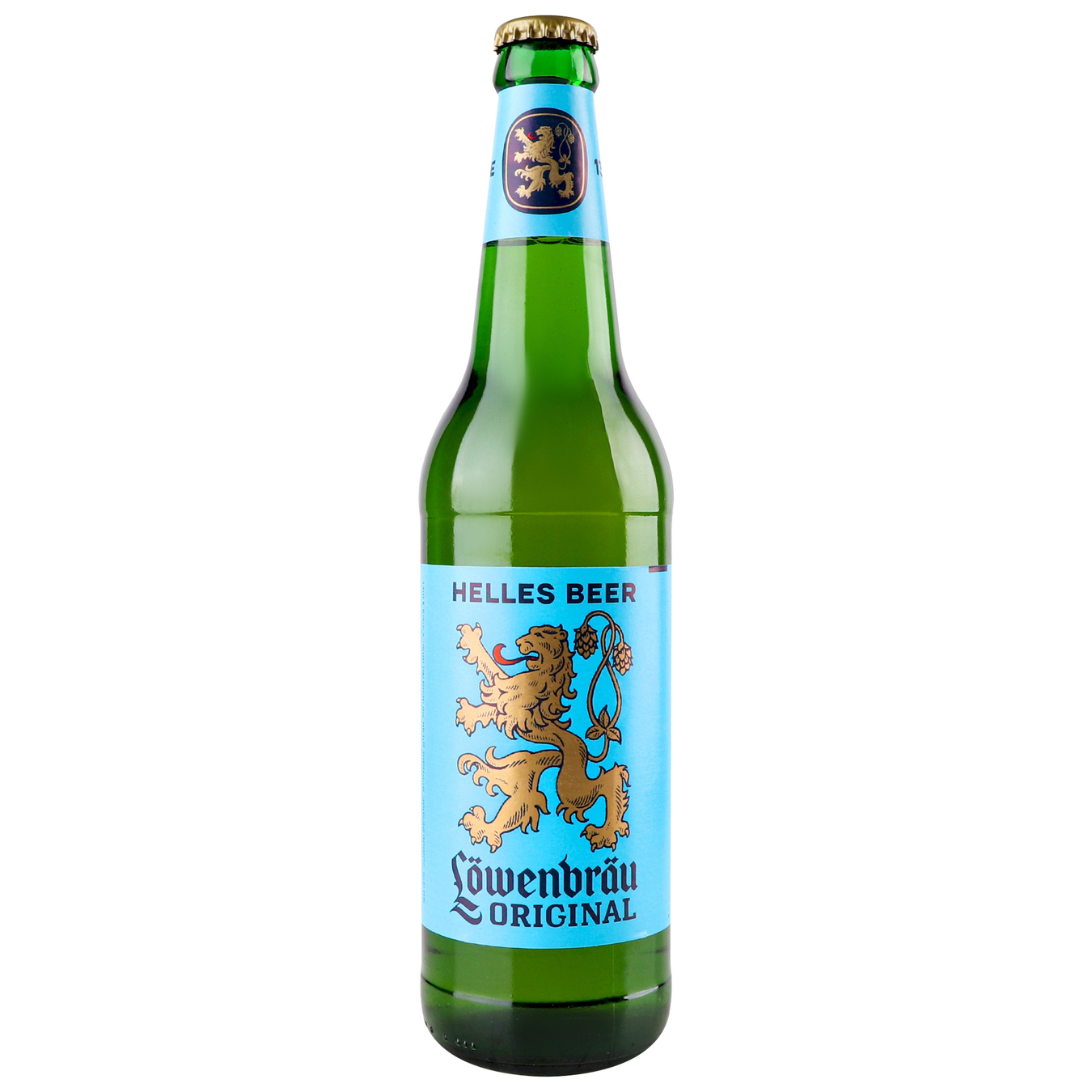 Пиво Lowenbrau Original світле пастеризоване 5,1% 0,5л скляна пляшка