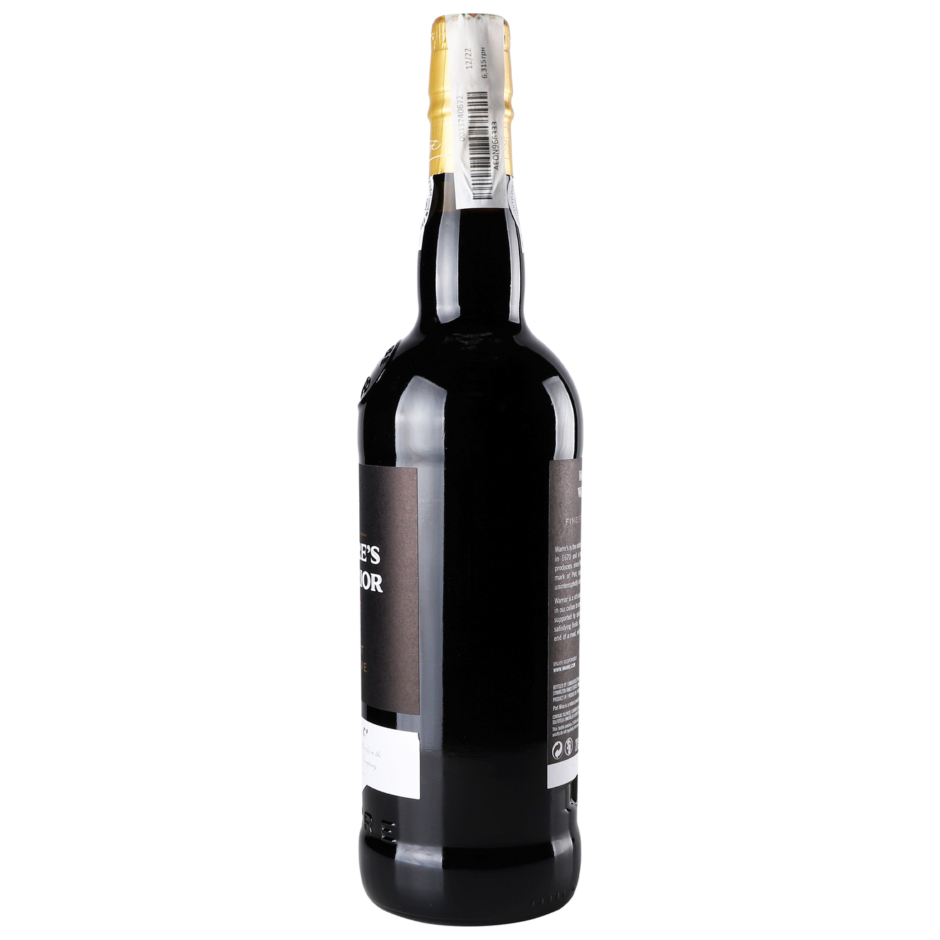 Вино Warre's Warrior Finest Reserve Port червоне сухе кріплене 20% 0,75л 4