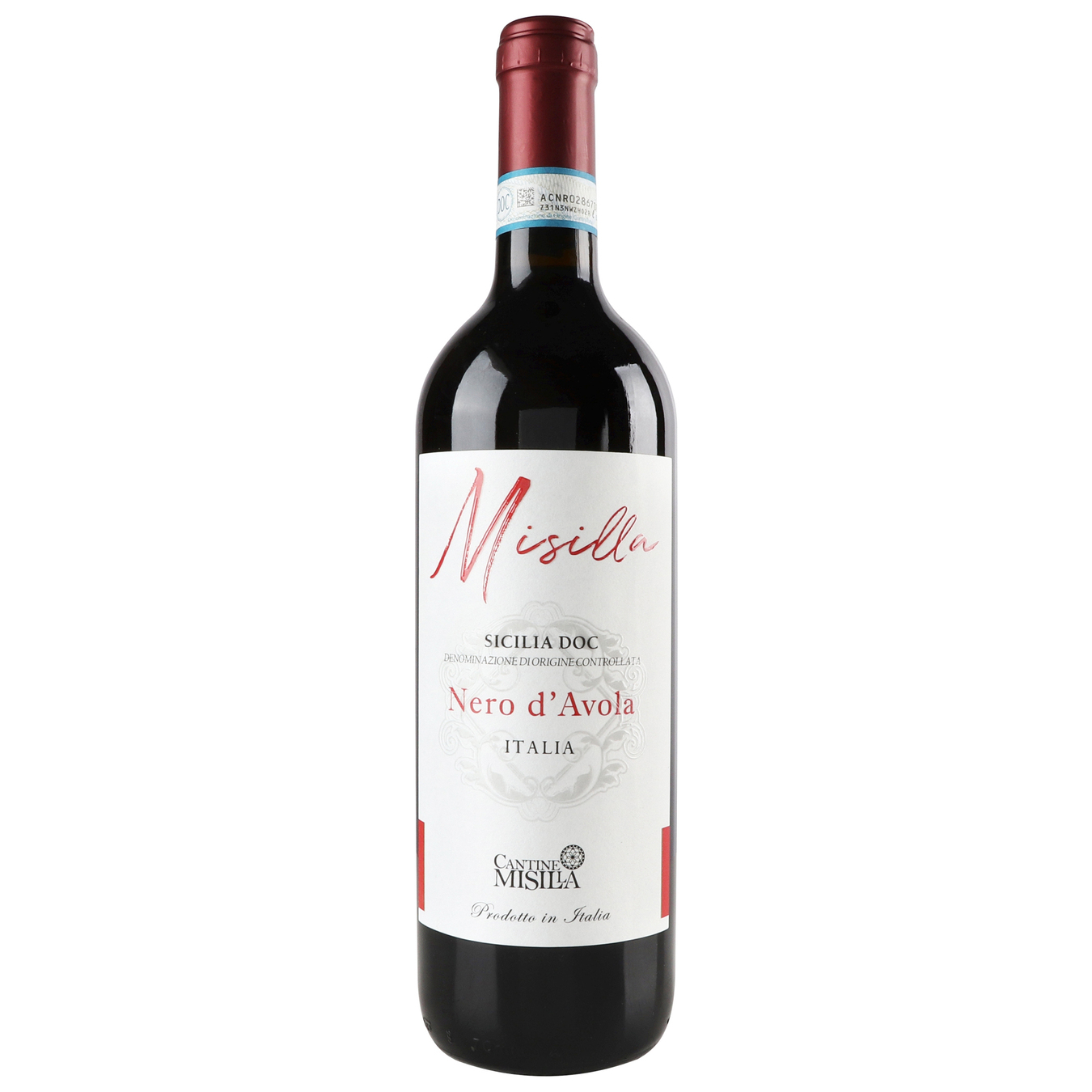 Вино Misilla Nero червоне сухе 12% 0,75л