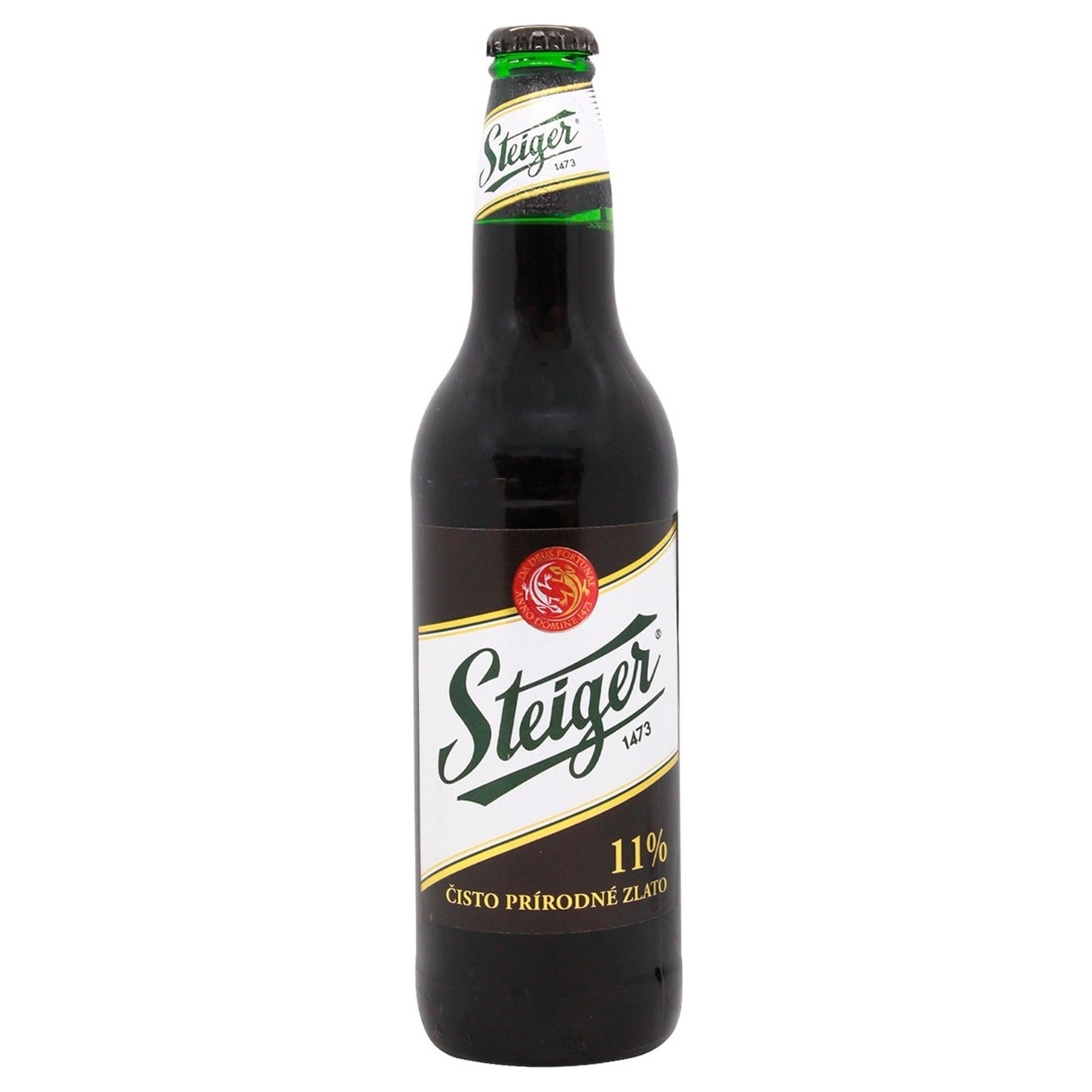 Пиво Steiger темне 11% 0,5л скляна пляшка