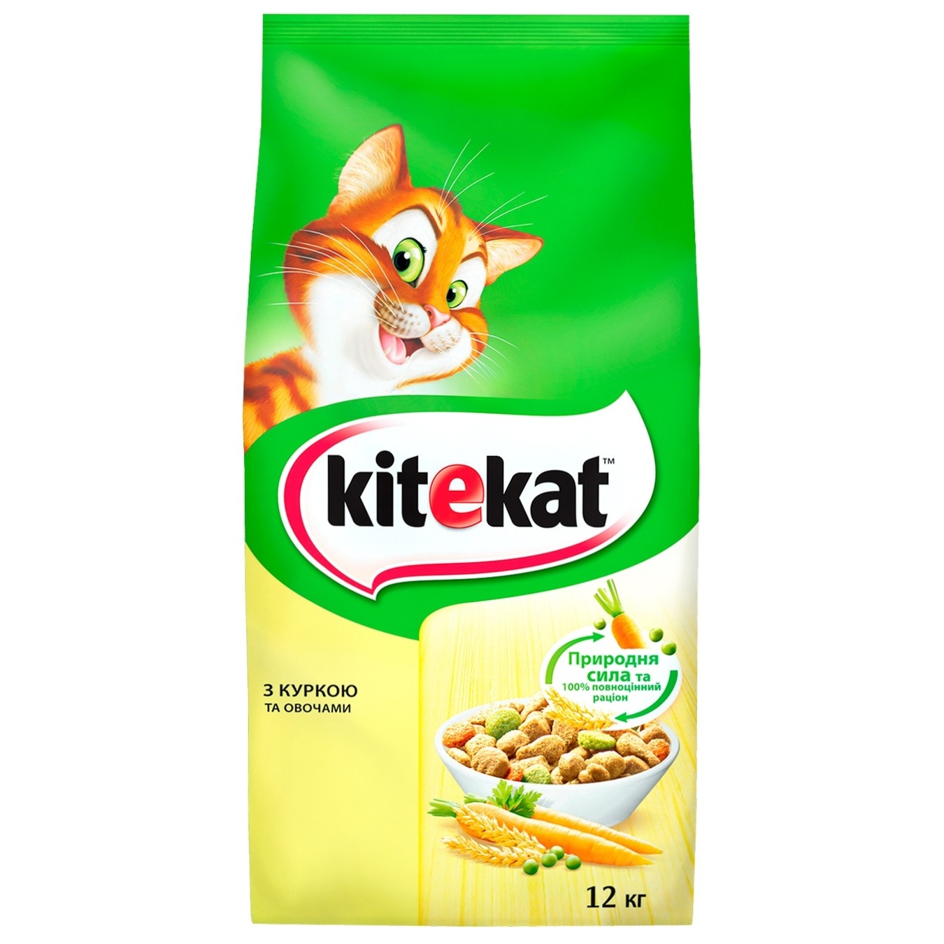 Корм Kitekat для котів в асортименті ваг