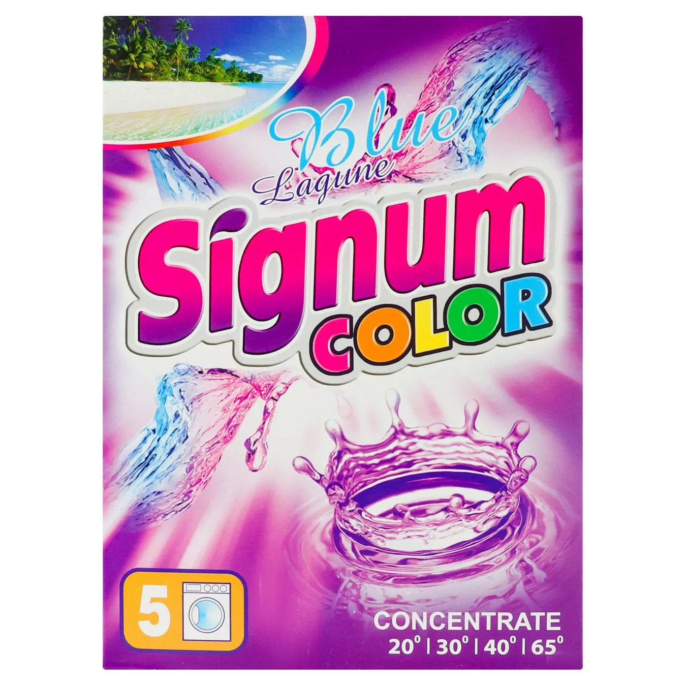 Порошок Signum Color для прання автомат 400г
