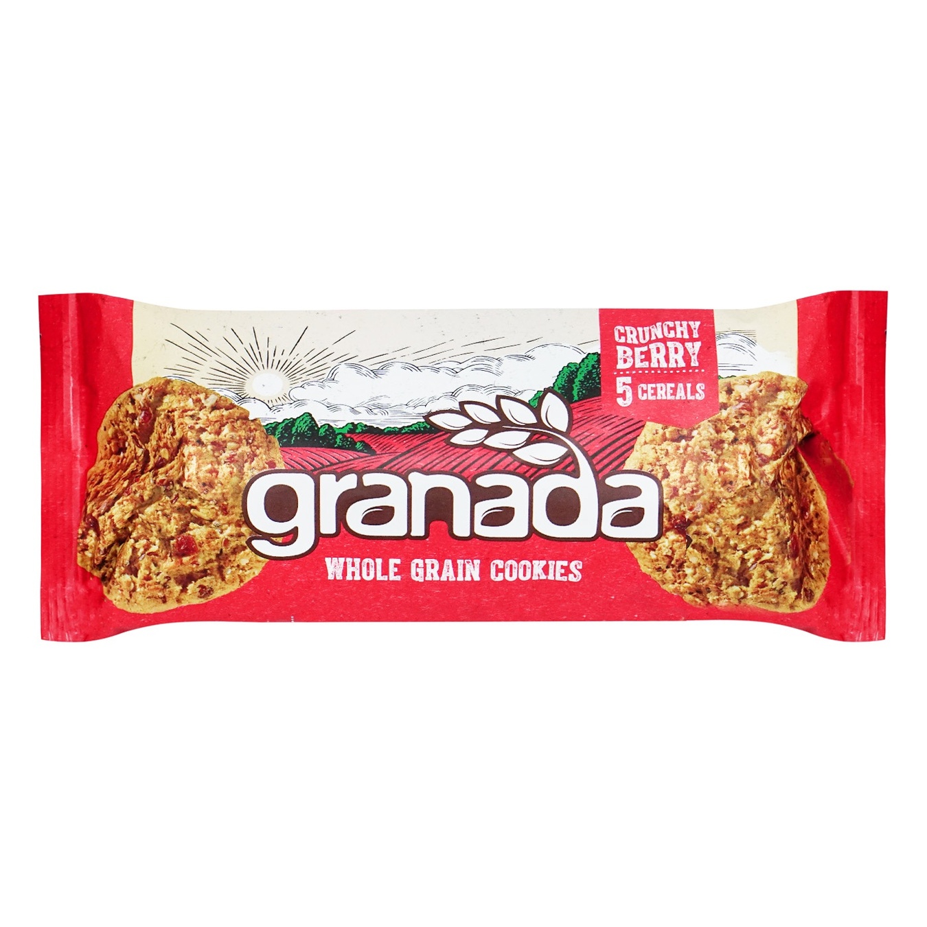 Печиво Granada цільнозернове чіа+журавлина 150г