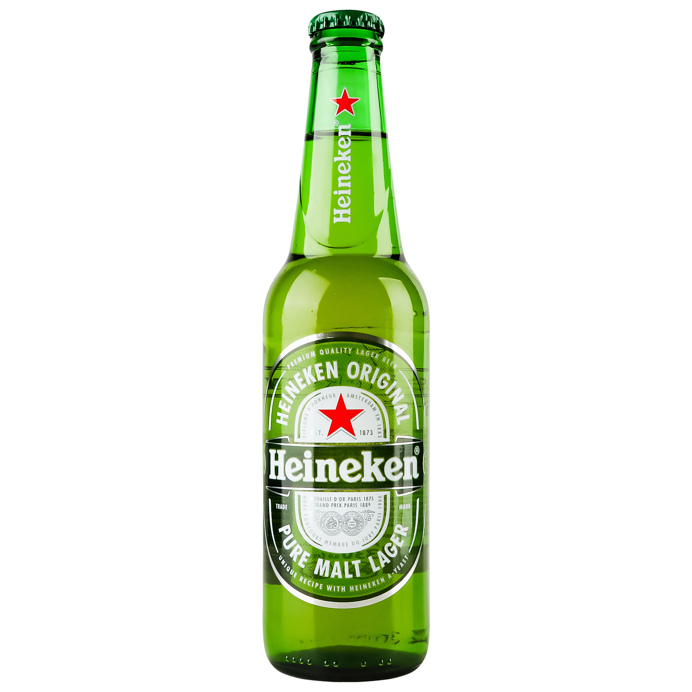 Пиво Heineken світле фільтроване пастеризоване 5% 0,33л