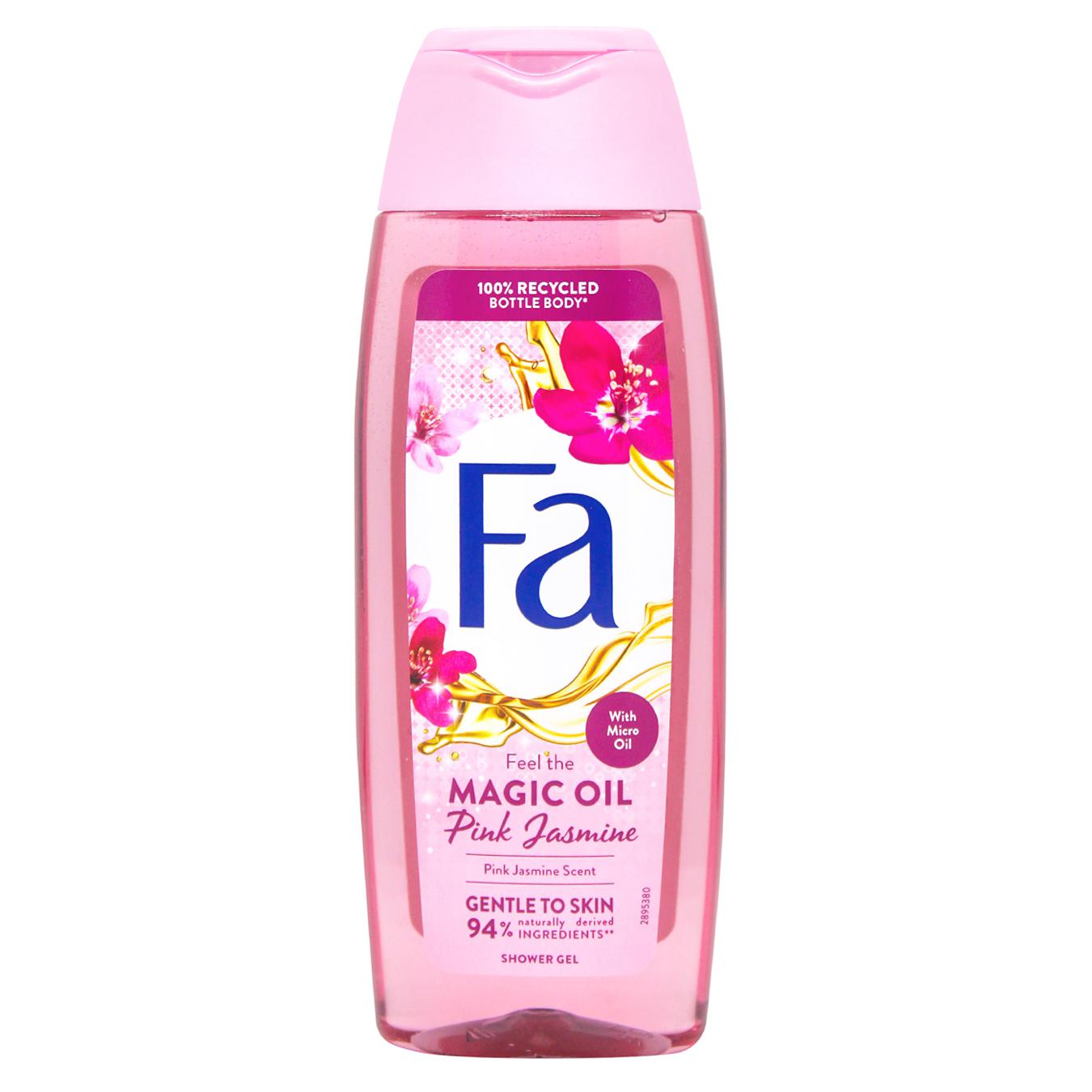 Гель для душу Fa magic oil pink jasmine аромат рожевого жасмину 250мл