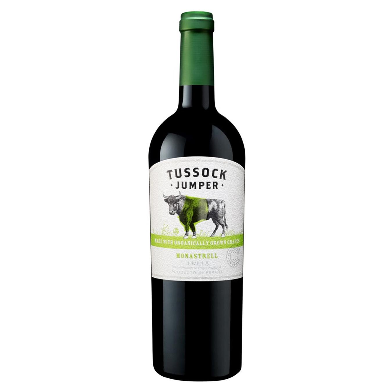 Вино Tussock Jumper Monastrell Organic DOP червоне сухе 14% 0,75л