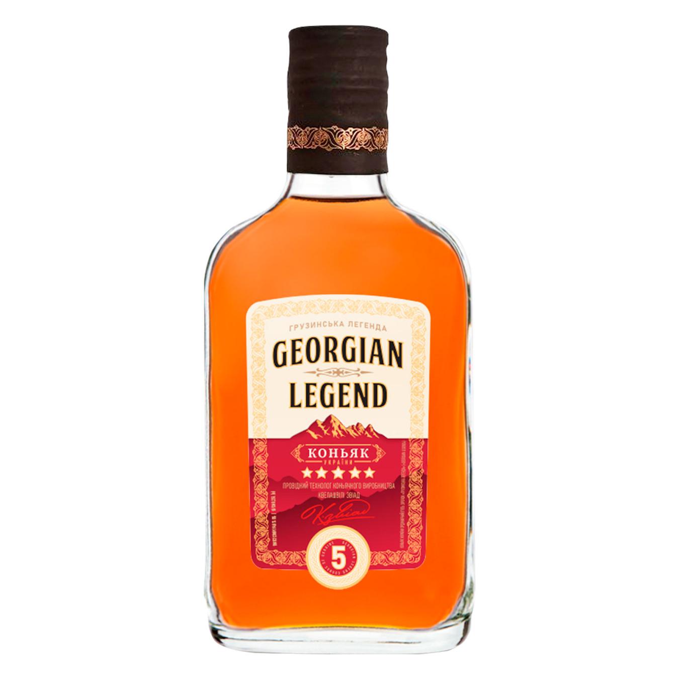Коньяк Georgian Legend 5* 40% 0,25л