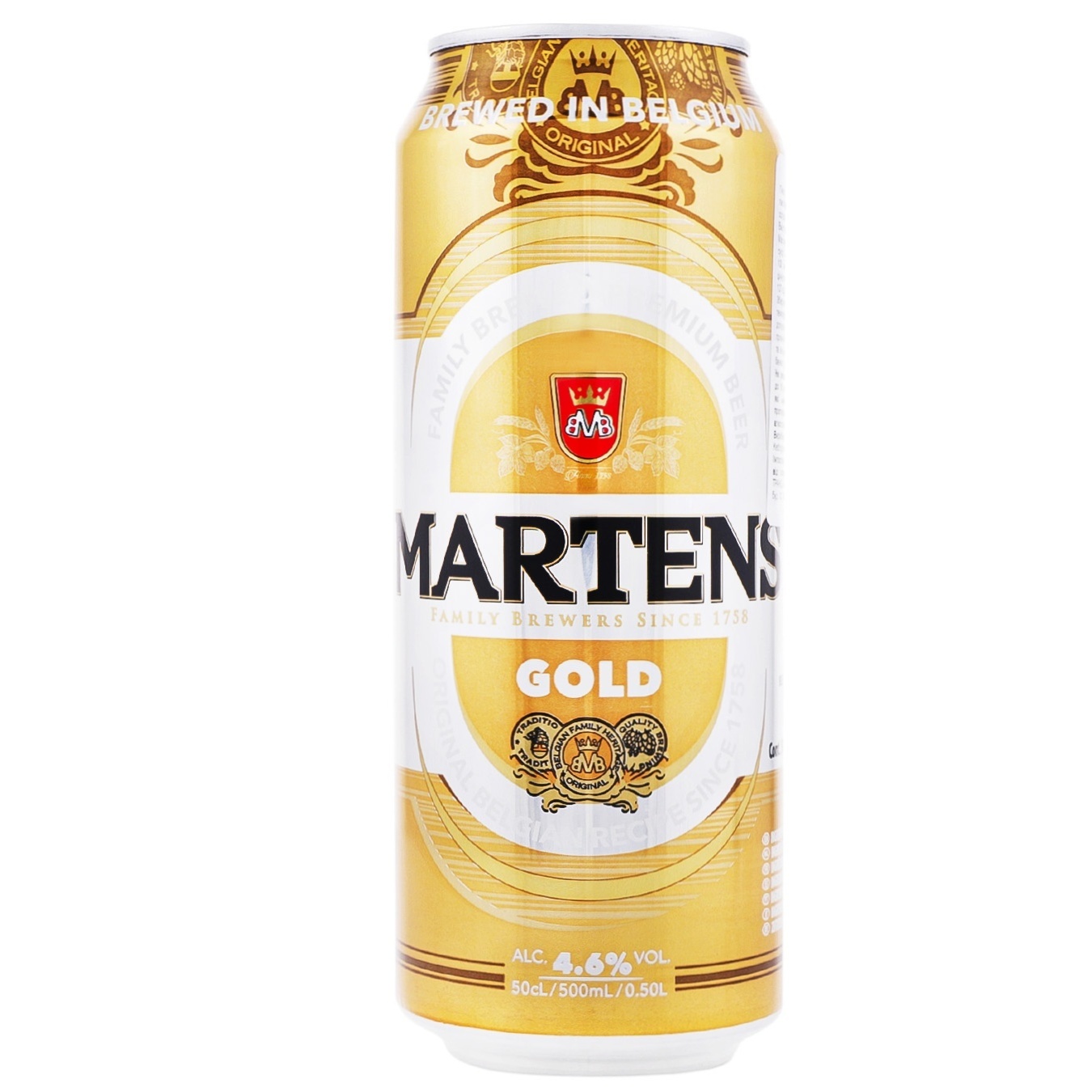 Пиво світле Martens Gold 4,6% 0,5л з/б