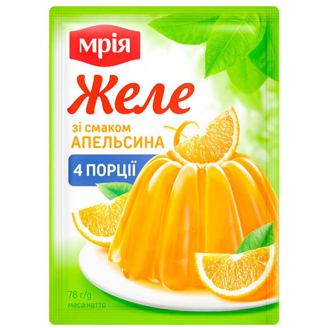 Желе Мрія Апельсин 78г