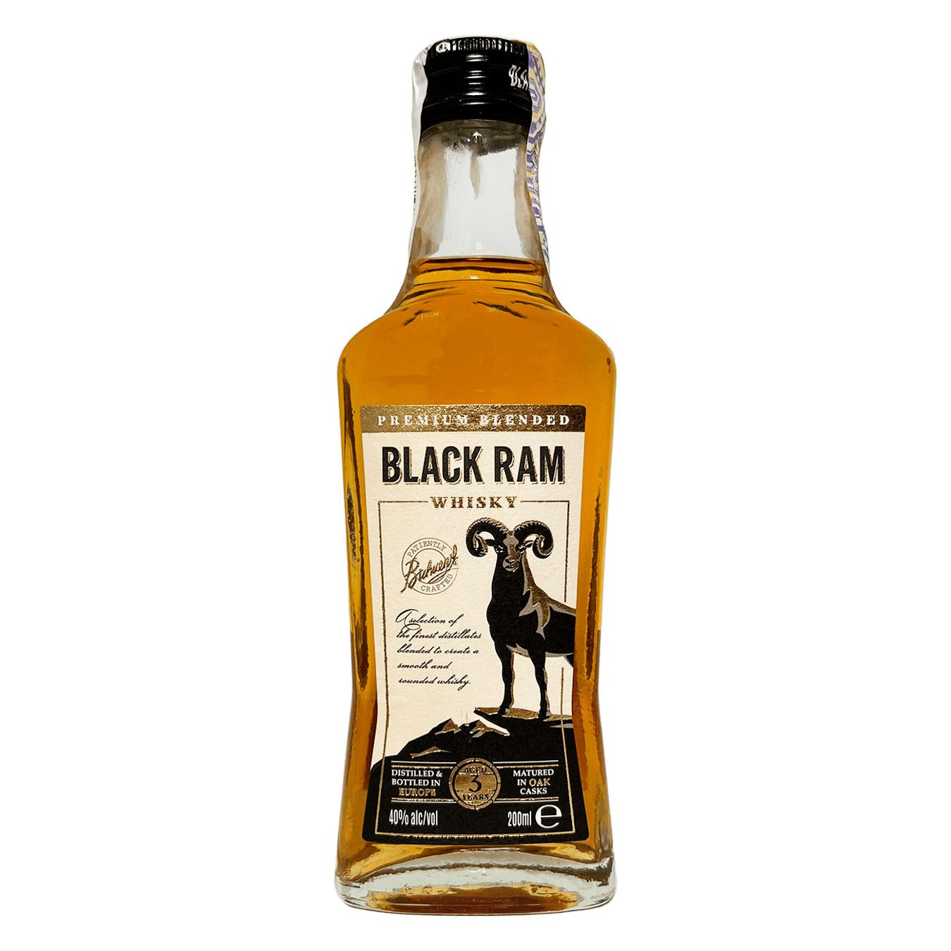 Віскі Black Ram 40% 0,2л