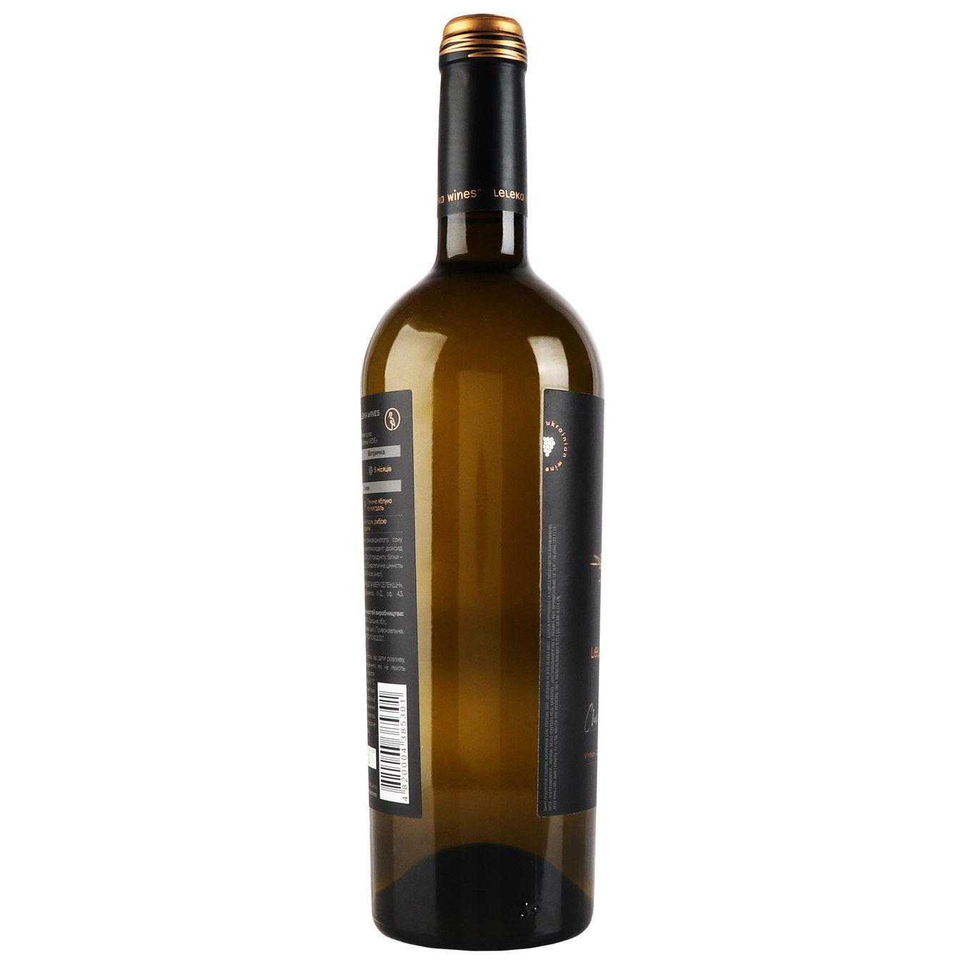 Вино Leleka Wines Шардоне Reserve біле сухе 13% 0,75л 3