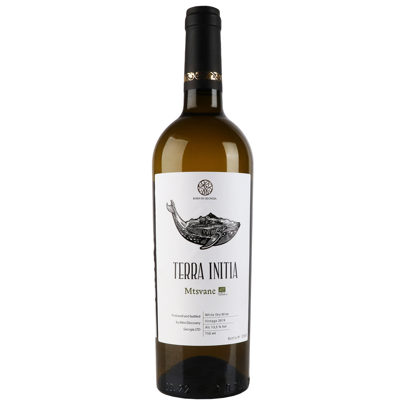 Вино Terra Initia Mtsvane біле сухе 13,0% 0,75л