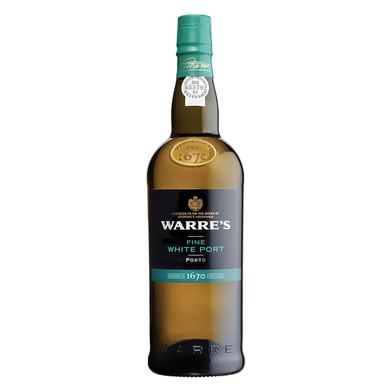 Вино Warre's Fine White Port біле сухе кріплене 19% 0,75л