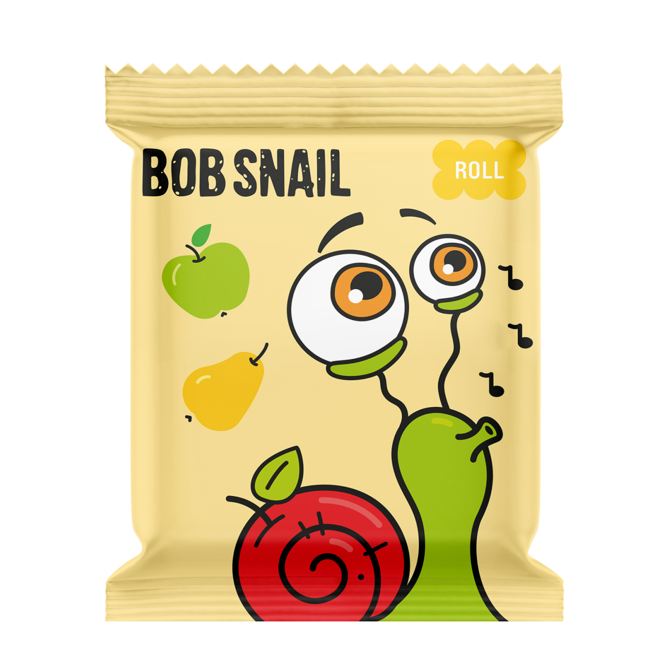 Цукерки Bob Snail Яблучно-Грушеві 10г