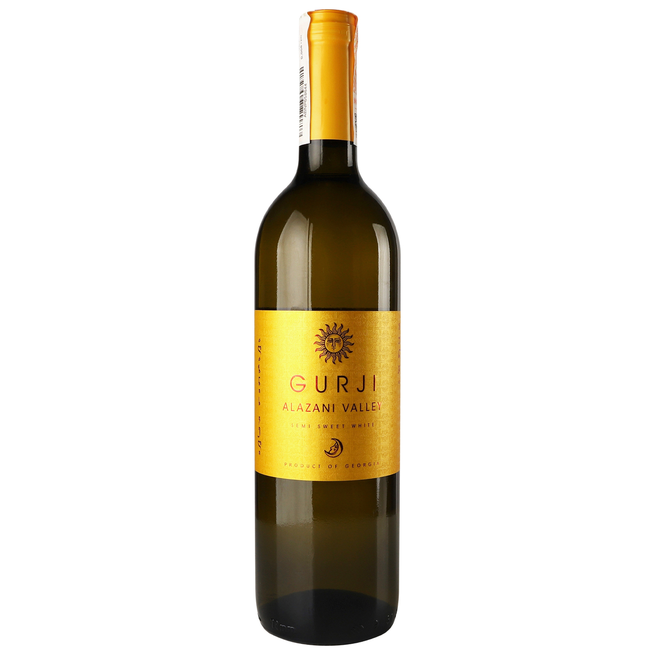 Вино Gurji Алазанська долина біле напівсолодке 10,5% 0,75л