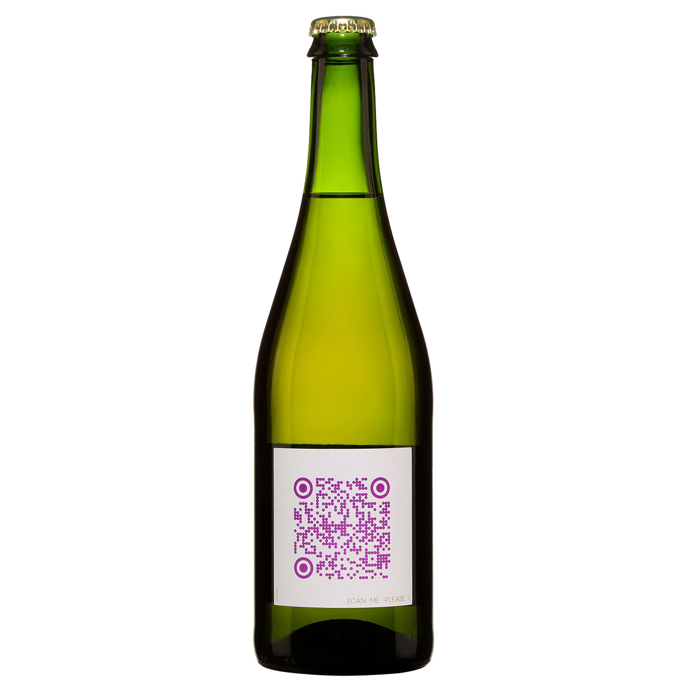 Вино ігристе Maris QR Оrganic PET-NAT біле сухе 12% 0,75