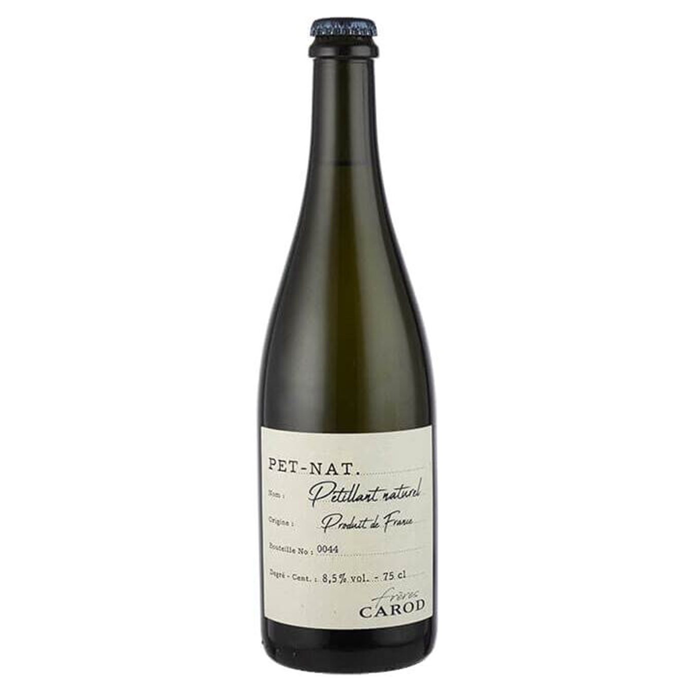 Вино ігристе Freres Carod L`artisanal PET NAT біле сухе 9% 0,75л