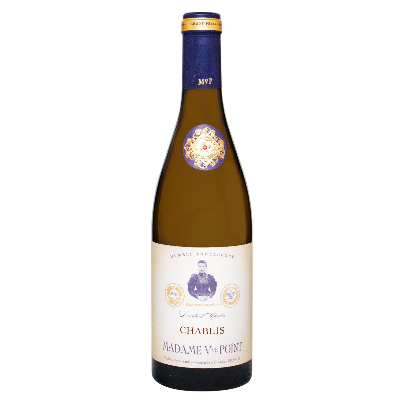 Вино Madame Veuve Point Chablis біле сухе 12,5% 0,75л