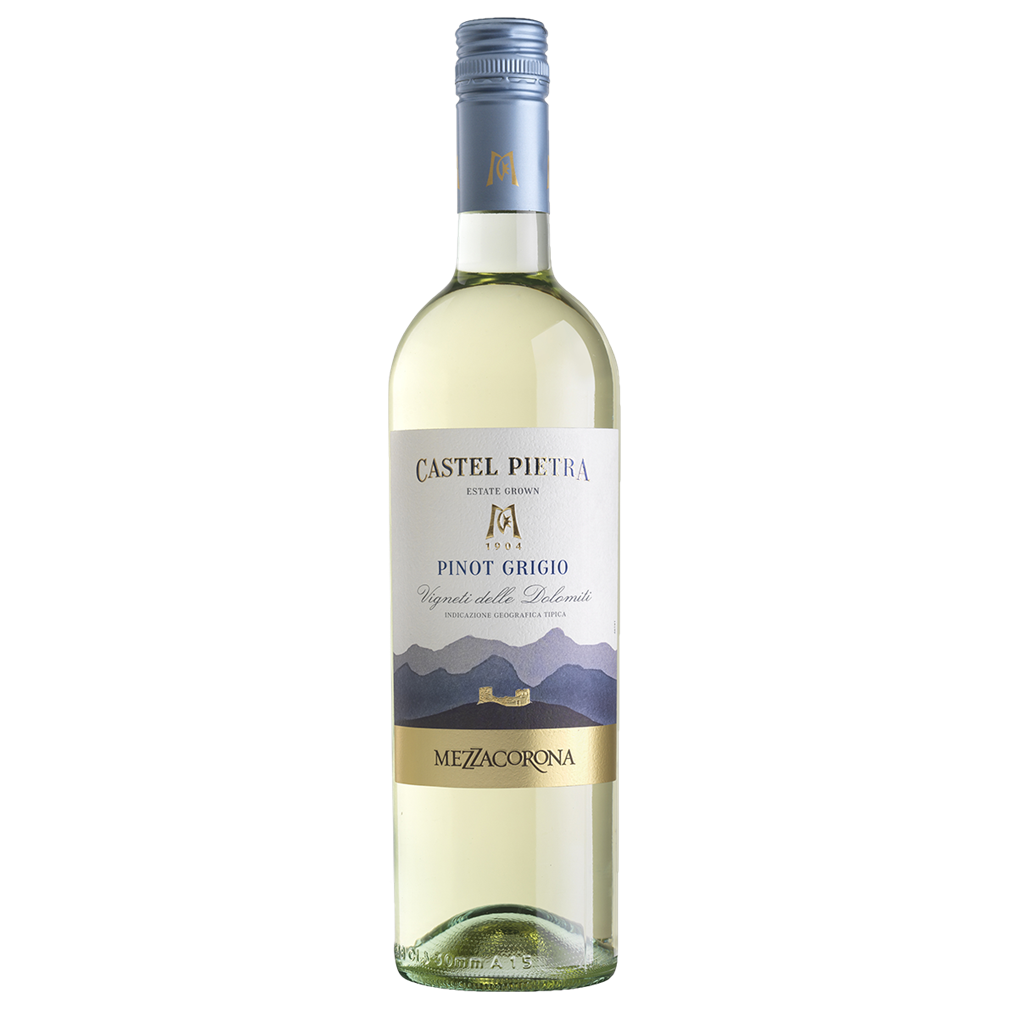 Вино Castel Pietra Pinot Grigio IGT біле сухе 12% 0,75л