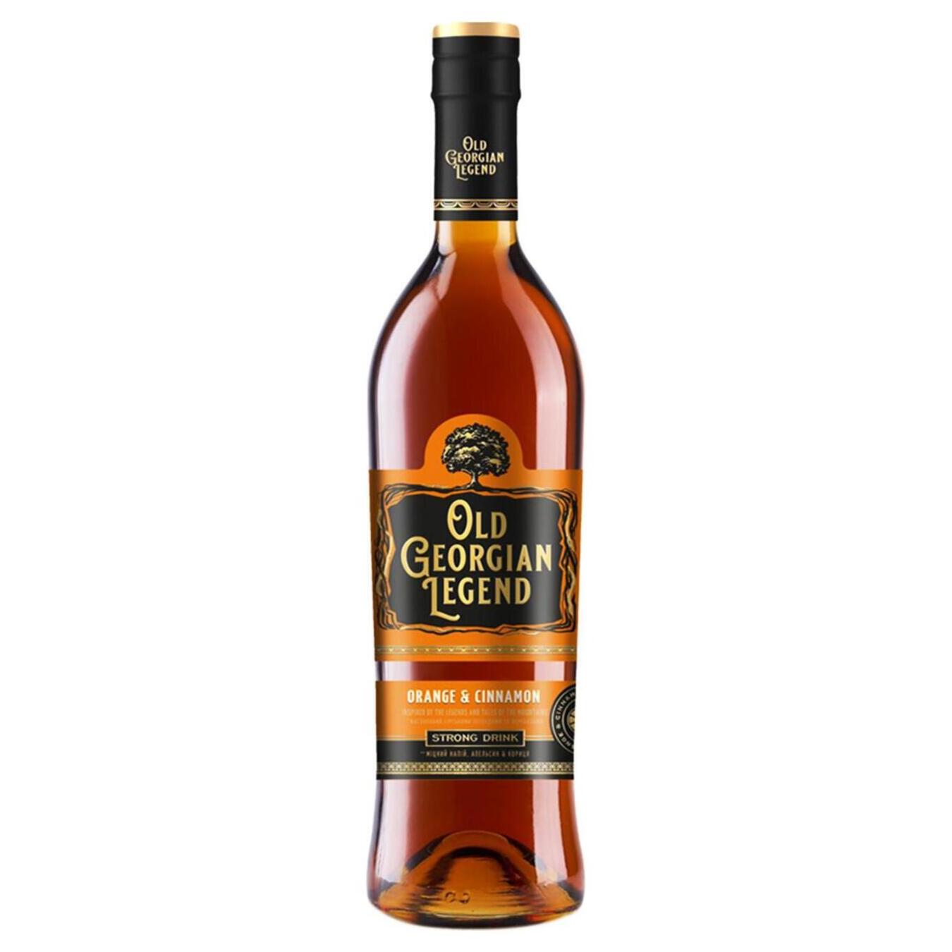 Напій алкогольний Old Georgian Legend Апельсин та Кориця 36% 0,5л