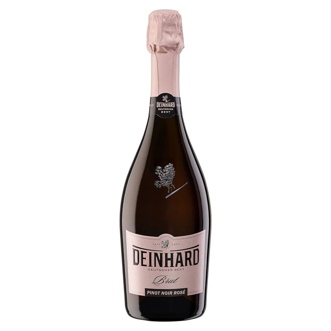 Вино ігристе Deinhard Pinot Noir Sekt рожеве брют 12% 0,75л