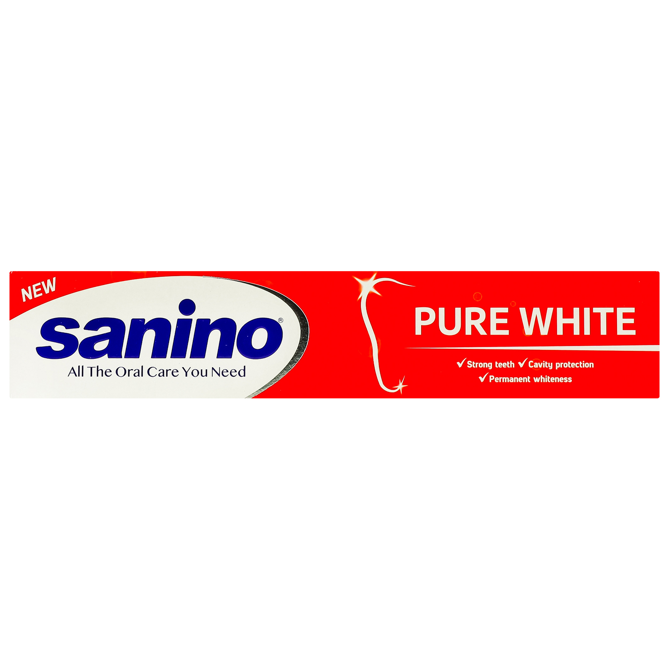 Зубна паста Sanino відбілююча 90мл
