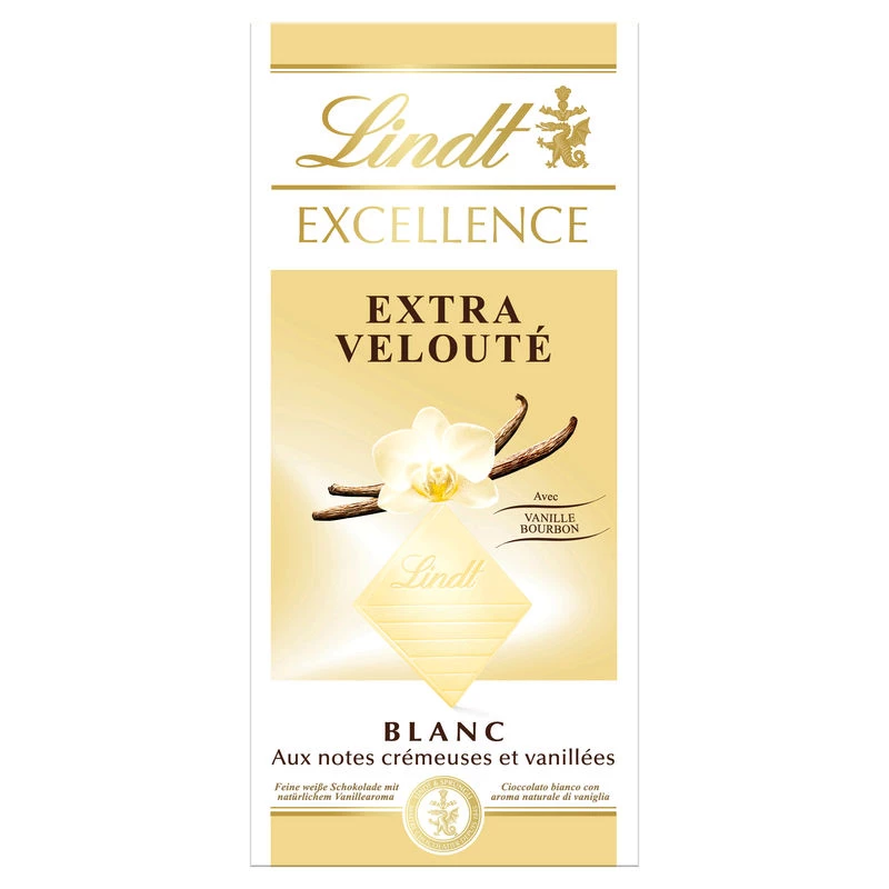 Шоколад Lindt Excellence білий з ваніллю 100г