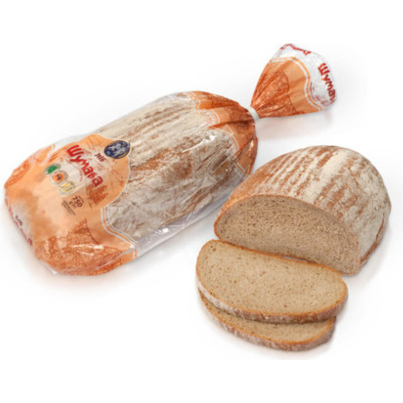 Хліб Кулиничі Шумава половинка нарізаний 375г