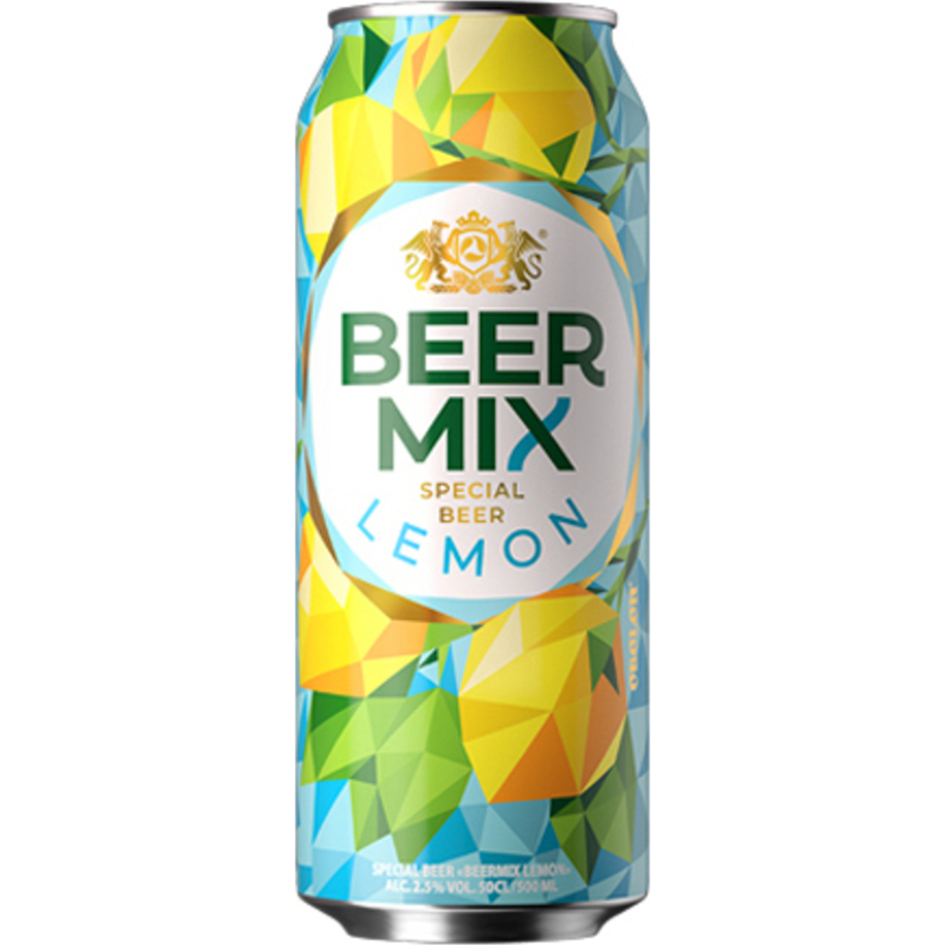 Пиво Оболонь Beermix Лимон спеціальне світле 0.5л
