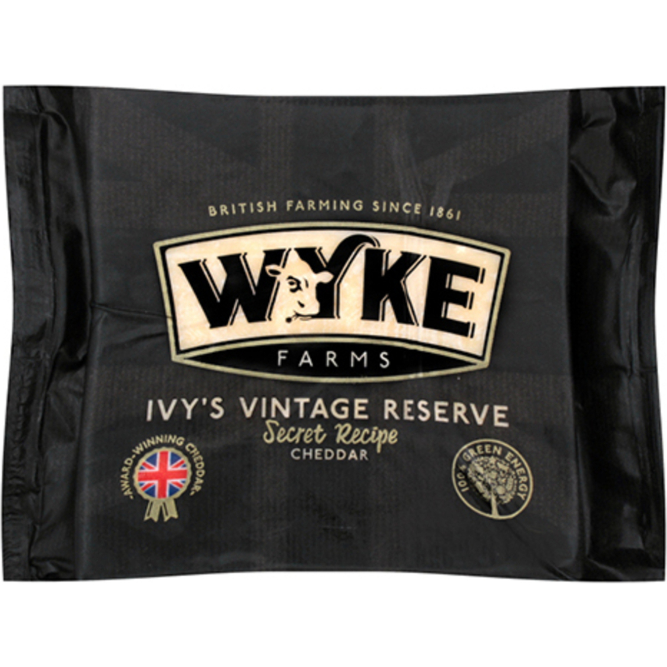 Сир Wyke Farms Ivy's Vintage Reserve Чеддер напівтвердий 58,84% 200г