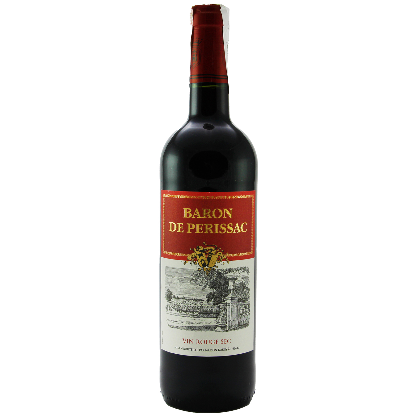 Вино Baron de Perissac Rouge Sec червоне сухе 12% 0,75л
