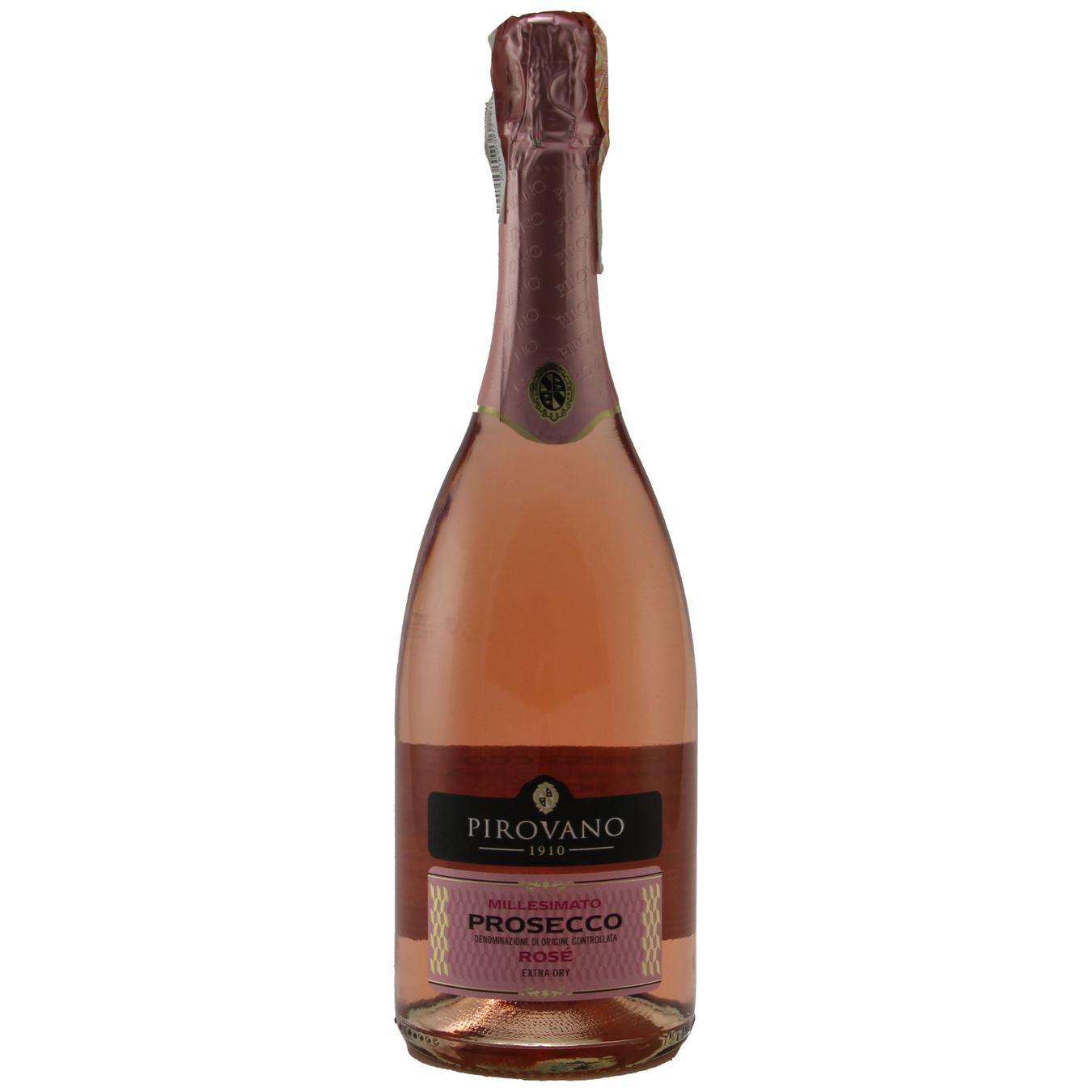 Вино ігристе Pirovano Prosecco Rose рожеве сухе 11% 0,75л
