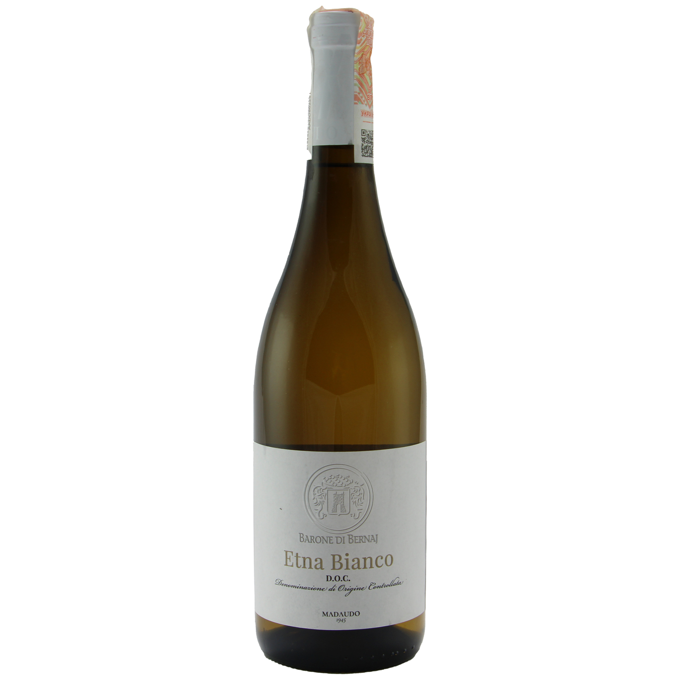 Вино Barone di Bernaj Etna Bianco біле сухе 12% 0,75л