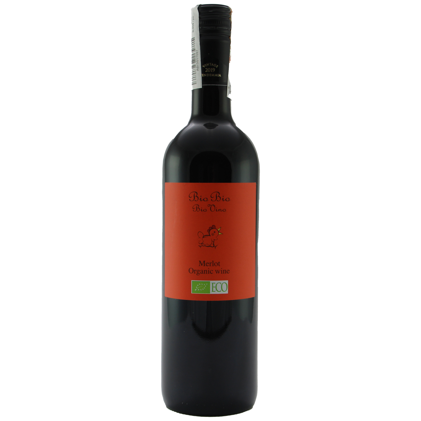 Вино Bio Bio Merlot Organic червоне напівсухе 13% 0,75л