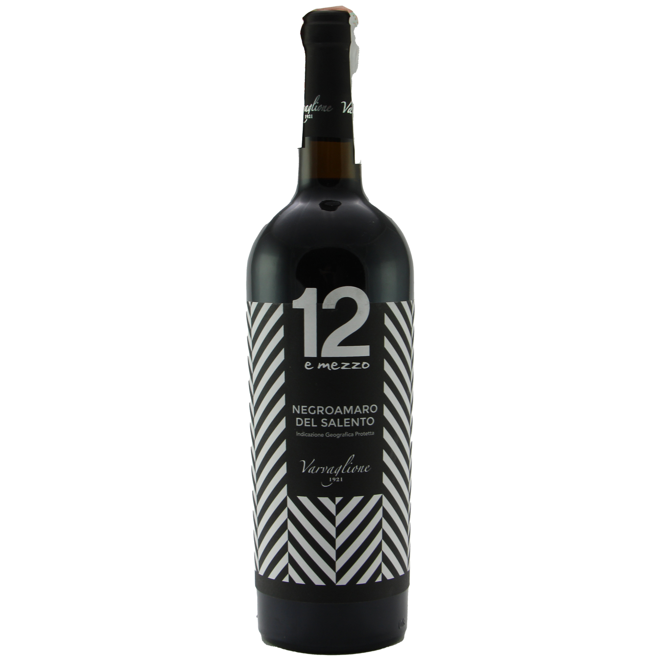 Вино 12 E Mezzo Fashion Edition Negroamaro del Salento IGP червоне напівсухе 12,5% 0,75л