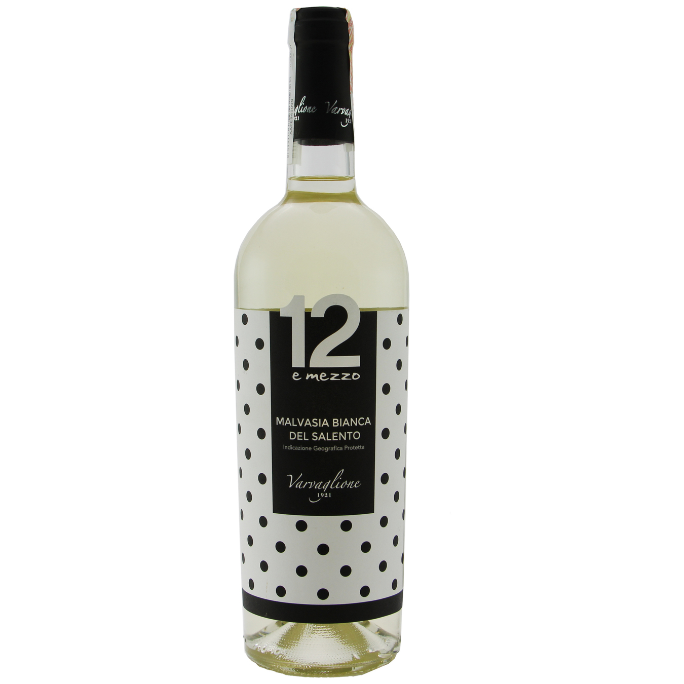 Вино 12 E Mezzo Fashion Edition Malvasia del Salento біле напівсухе IGP 12,5% 0,75л