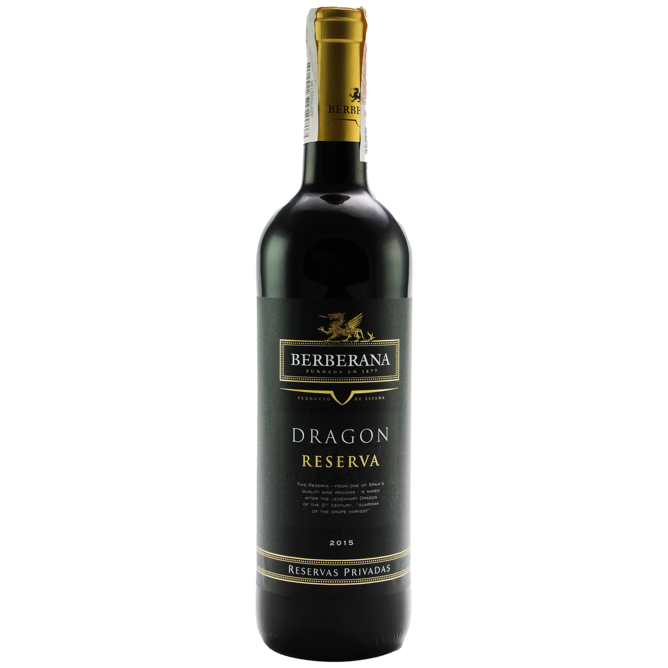 Вино Berberana Dragon Reserva червоне сухе 13,5% 0,75л