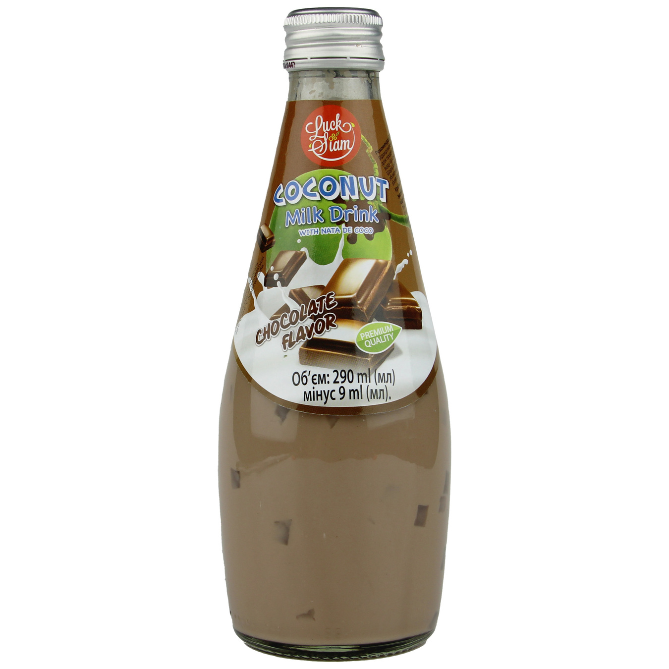 Напій Luck Siam кокосове молоко зі смаком шоколаду 290мл