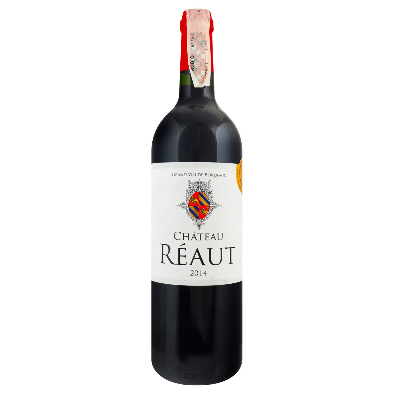Вино Chateau Reaut Cotes de Bordeaux червоне сухе 13,5% 0,75л