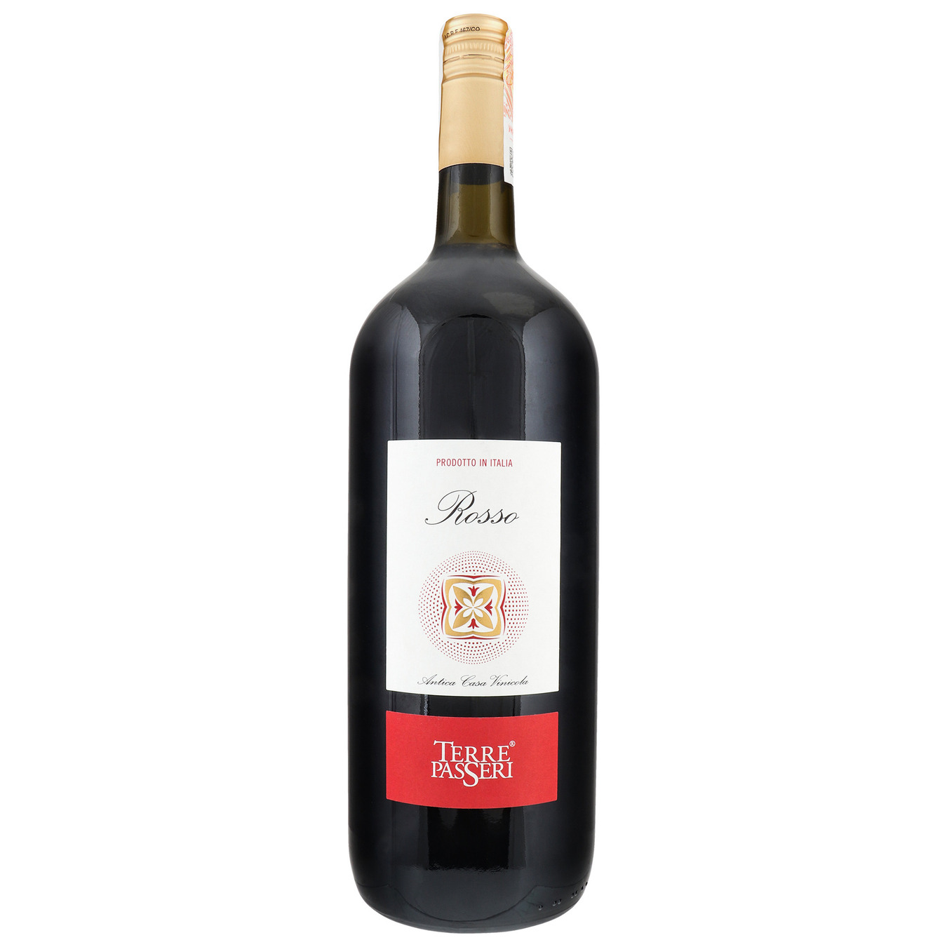 Вино Terre Passeri Terre Rossa червоне сухе 10,5% 1,5л
