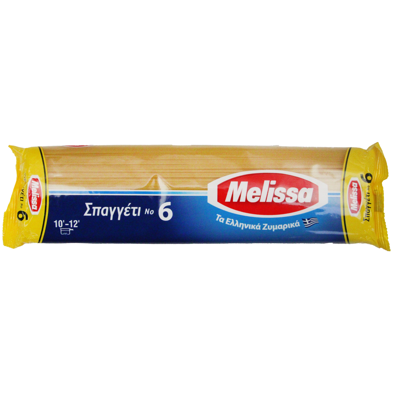 Макарони Melissa Spaghetti №6 з твердих сортів пшениці 500г
