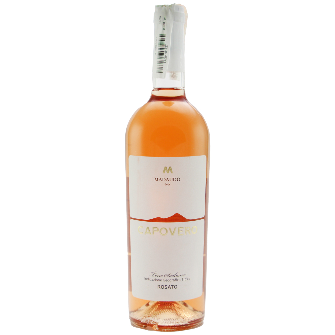 Вино Capovero Rosato рожеве сухе 12,5% 0,75л