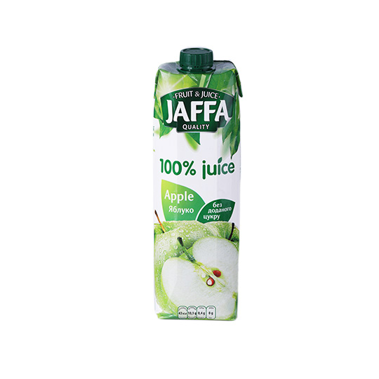 Сік Jaffa 100% Juice Яблучний без цукру 0,95л