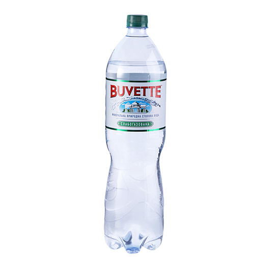 Вода мінеральна Buvette Vital слабогазована 1.5л